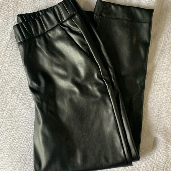 A New Day (p)leather cropped pant - Picture 2 of 4